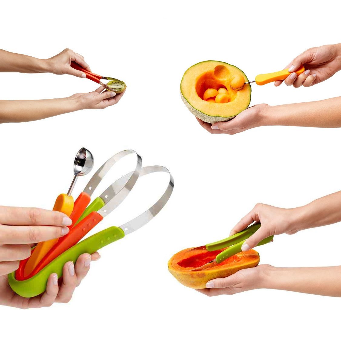 Chef'n Melon Baller & Fruit Scoop Set