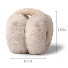 Load image into Gallery viewer, Warm Whisper Ear Muffs Fuzzy Fashionable And Foldable Vista Shops