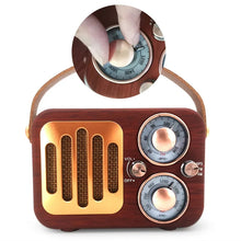 Load image into Gallery viewer, EchoWave Retro Radio And Portable Bluetooth Speaker Vista Shops