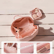 Load image into Gallery viewer, Stuffy Puffy 2PC Cosmetic and Jewellery Organizer With Toiletry Bag Large And Lays Flat Vista Shops