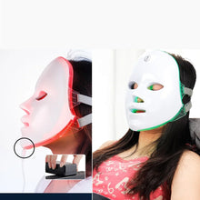 Load image into Gallery viewer, LumiTone Glow At-Home SPA 8 Color LED Facial Rejuvenation Mask