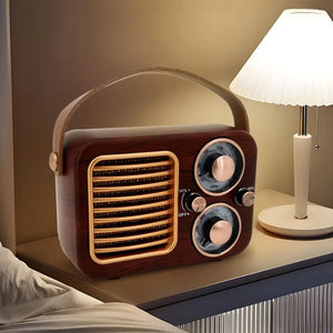 EchoWave Retro Radio And Portable Bluetooth Speaker Vista Shops