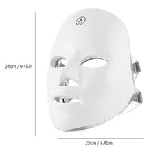 Load image into Gallery viewer, LumiTone Glow At-Home SPA 8 Color LED Facial Rejuvenation Mask