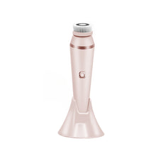 Load image into Gallery viewer, Pore No More 4-in-1 Facial Cleansing Brush Ultrasonic Multi Purpose Waterproof and Rechargeable