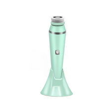 Load image into Gallery viewer, Pore No More 4-in-1 Facial Cleansing Brush Ultrasonic Multi Purpose Waterproof and Rechargeable