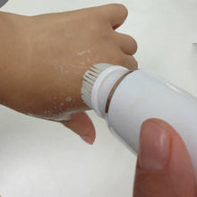Load image into Gallery viewer, Pore No More 4-in-1 Facial Cleansing Brush Ultrasonic Multi Purpose Waterproof and Rechargeable