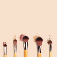 Load image into Gallery viewer, Bamboo Beauty Vanity Kit With LED Mirror