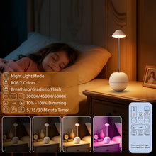 Load image into Gallery viewer, Mini Shade Table Lamp W/Remote