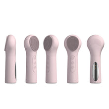 Load image into Gallery viewer, Dull to Dewy Heated Silicone Facial SPA Brush with Dual-Sided Deep Cleansing Exfoliator