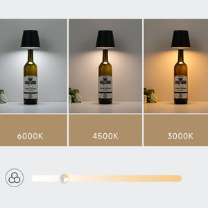Napa Glow LED  Ambient Wine Bottle Lamp Instant And Rechargeable