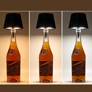 Napa Glow LED  Ambient Wine Bottle Lamp Instant And Rechargeable