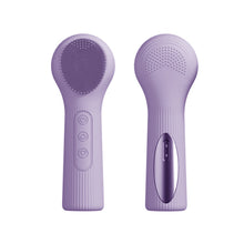 Load image into Gallery viewer, Dull to Dewy Heated Silicone Facial SPA Brush with Dual-Sided Deep Cleansing Exfoliator