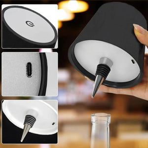 Napa Glow LED  Ambient Wine Bottle Lamp Instant And Rechargeable