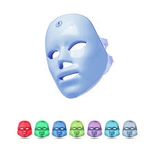 Load image into Gallery viewer, LumiTone Glow At-Home SPA 8 Color LED Facial Rejuvenation Mask