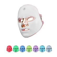 Load image into Gallery viewer, LumiTone Glow At-Home SPA 8 Color LED Facial Rejuvenation Mask