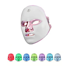 Load image into Gallery viewer, LumiTone Glow At-Home SPA 8 Color LED Facial Rejuvenation Mask