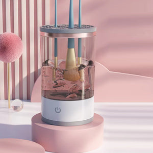 Glam Care Trio Makeup Brush SPA System Scrub, Cleanse, Dry And Display Vista Shops