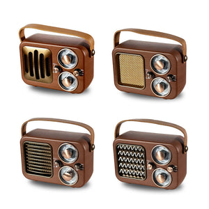 EchoWave Retro Radio And Portable Bluetooth Speaker Vista Shops