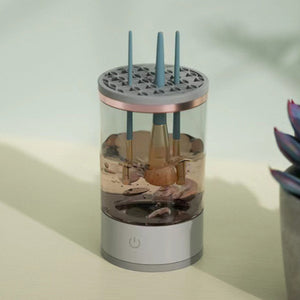 Glam Care Trio Makeup Brush SPA System Scrub, Cleanse, Dry And Display Vista Shops