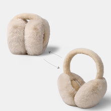 Load image into Gallery viewer, Warm Whisper Ear Muffs Fuzzy Fashionable And Foldable Vista Shops