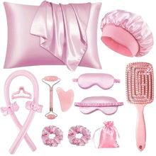 Load image into Gallery viewer, Curl and Glow Beauty Sleep DIY Ritual 15 PC Set