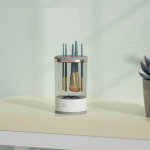 Glam Care Trio Makeup Brush SPA System Scrub, Cleanse, Dry And Display Vista Shops