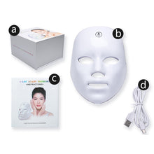 Load image into Gallery viewer, LumiTone Glow At-Home SPA 8 Color LED Facial Rejuvenation Mask