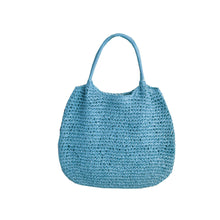 Load image into Gallery viewer, Resort Ready Woven Straw Carryall Tote
