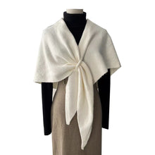 Load image into Gallery viewer, Cozy Chic Cape Triangle Knit Winter Wool Wrap