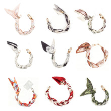 Load image into Gallery viewer, Pearly Girly Anti-Drop Phone Wristlet with Silken Scarf and Pearl Accents