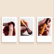Load image into Gallery viewer, Bamboo Beauty Vanity Kit With LED Mirror