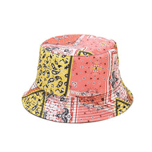 Load image into Gallery viewer, Bandana on the Beach Reversible Bucket Hat