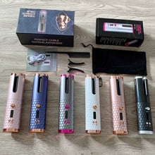 Load image into Gallery viewer, Luxy Loops Cordless Auto Hair Curler