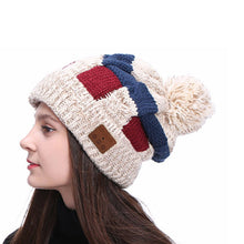 Load image into Gallery viewer, Rhythm Frost Knit Fleece-Lined Beanie With Headphones