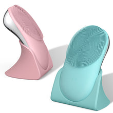 Load image into Gallery viewer, SpaGlow Facial Cleansing Brush with Heated Massage