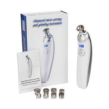 Load image into Gallery viewer, Crysella Pore Polish Diamond Microdermabrasion Facial Cleansing Device