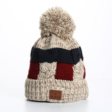 Load image into Gallery viewer, Rhythm Frost Knit Fleece-Lined Beanie With Headphones