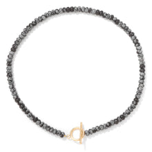 Load image into Gallery viewer, Ariana Quartz and Gold toned Toggle Necklace