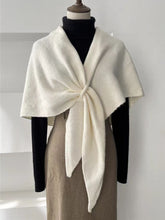 Load image into Gallery viewer, Cozy Chic Cape Triangle Knit Winter Wool Wrap