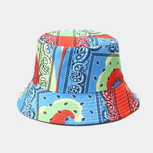 Load image into Gallery viewer, Bandana on the Beach Reversible Bucket Hat