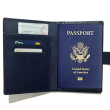 Load image into Gallery viewer, Passport Wallet with RFID Safe Lock