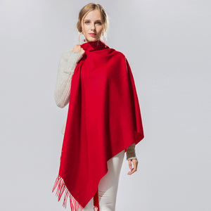 Lavisha Cashmere Shawls With Soft Fringe