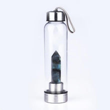 Load image into Gallery viewer, Pure Essence Natural Stone Infused Water In Glass Bottle