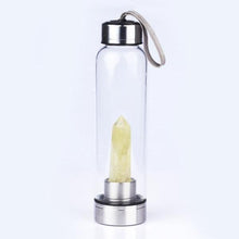 Load image into Gallery viewer, Pure Essence Natural Stone Infused Water In Glass Bottle