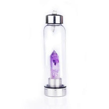 Load image into Gallery viewer, Pure Essence Natural Stone Infused Water In Glass Bottle