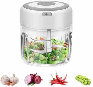 Quick Chop Powered Herbs & Veggie Chopper And Salsa Maker