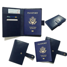 Load image into Gallery viewer, Passport Wallet with RFID Safe Lock