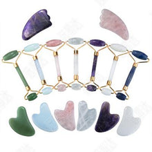 Load image into Gallery viewer, Gemmalina Rock N Roll Natural Gem Rollers and Gem Stones To Grow Young Gracefully