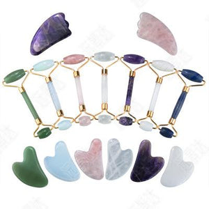 Gemmalina Rock N Roll Natural Gem Rollers and Gem Stones To Grow Young Gracefully