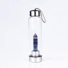 Load image into Gallery viewer, Pure Essence Natural Stone Infused Water In Glass Bottle